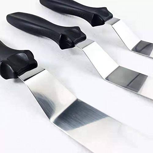 Okayji 3 in 1 Stainless Steel Multi-function Cake Knife Cake Spatula Pallet  Angular Tool Rs.269 - Amazon