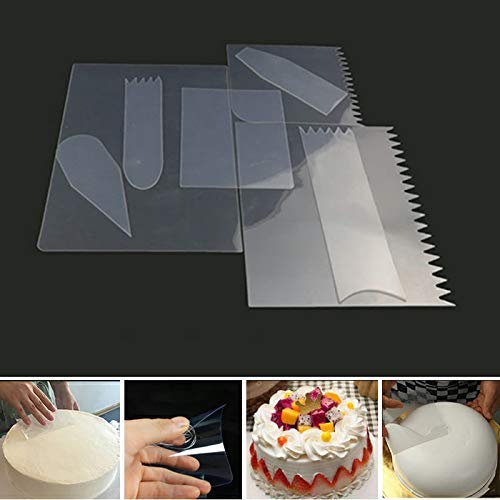 Cake Scraper Decorating Comb - Grazip