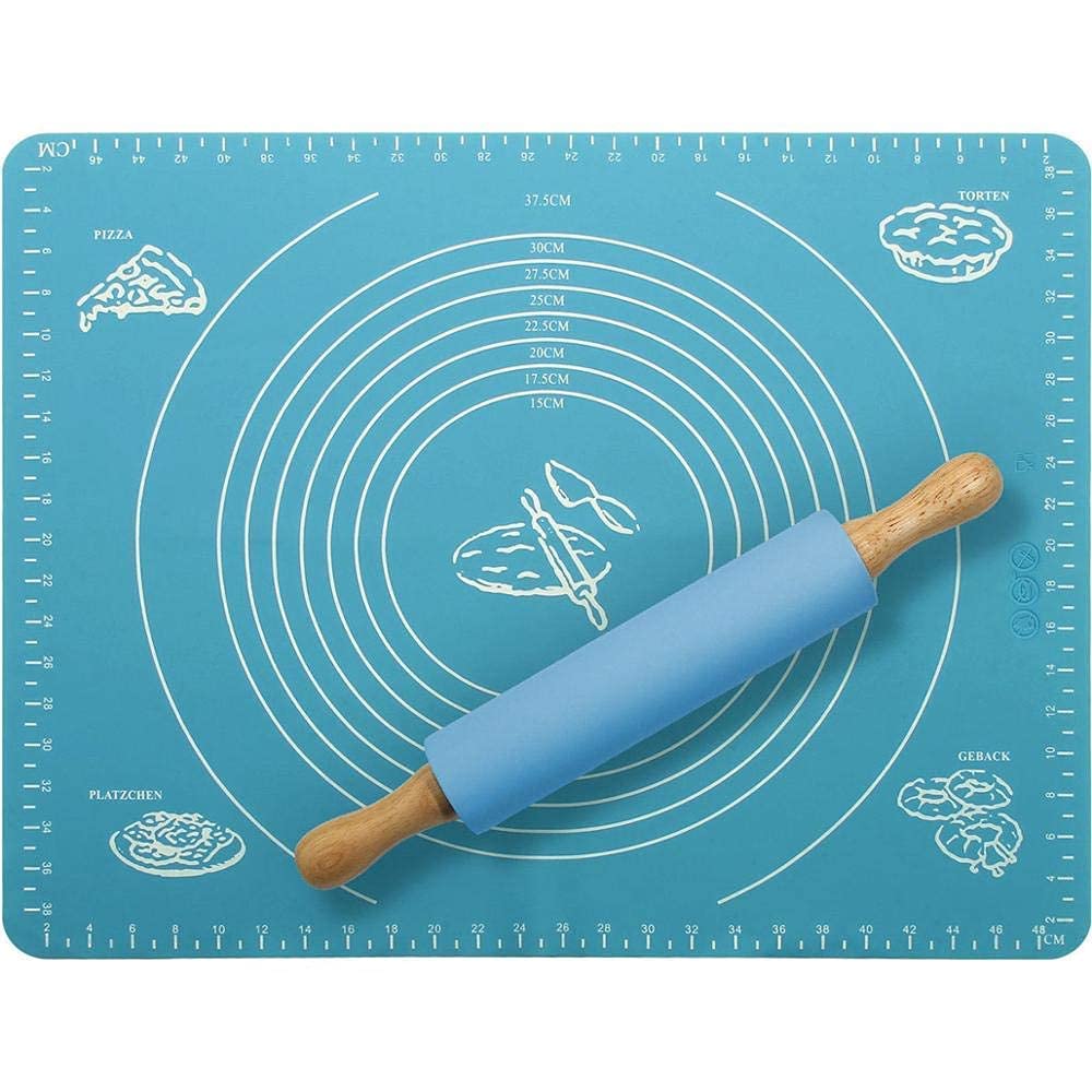 Silicon Fondant Rolling Mat or Silicone Baking Sheet Large with  Measurements Stretchable for Kitchen at Rs 80/piece, Home And Kitchen in  Surat