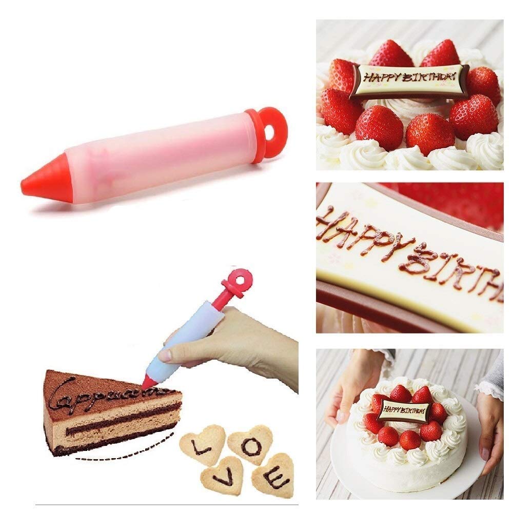 Husaini Mart Silicone Cake Chocolate Pen Cream Writing Pen with-Head  cupcakes Decorating Pen Silicone Round Icing Nozzle Price in India - Buy  Husaini Mart Silicone Cake Chocolate Pen Cream Writing Pen with-Head