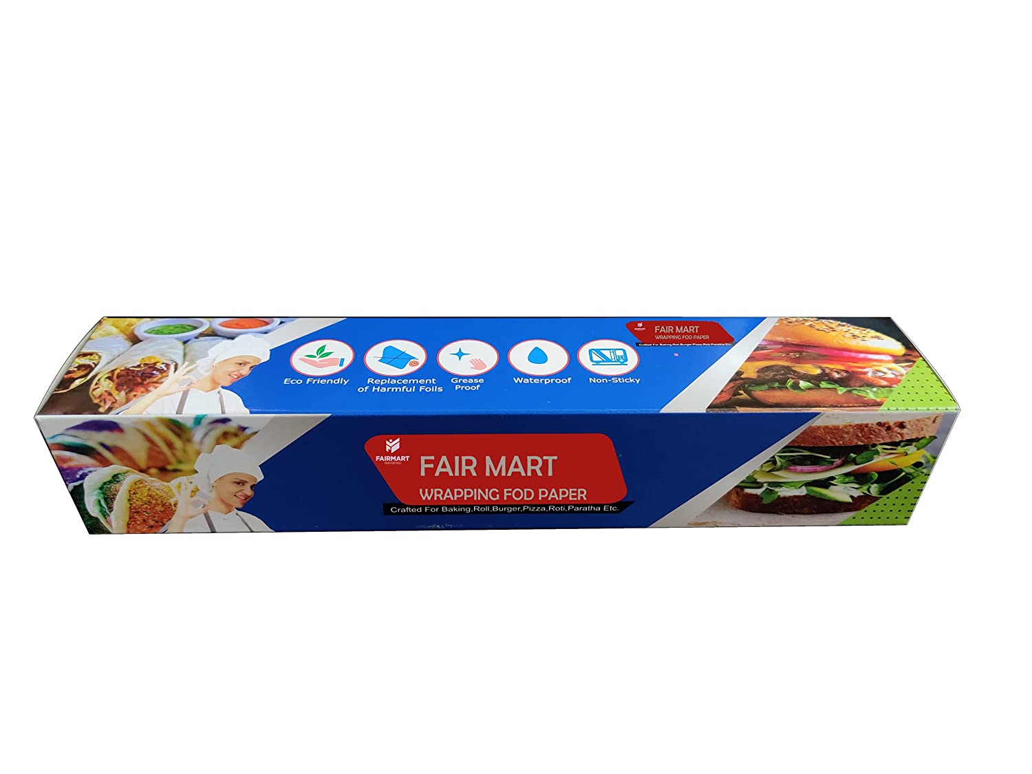 FOOD WRAPPING PAPER ROLL/ROTI WRAP/BUTTER PAPER/PARCHMENT PAPER