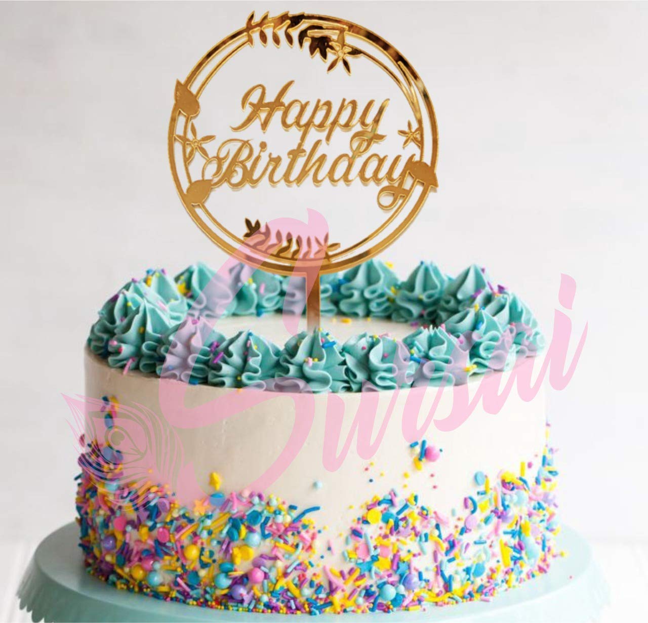 YCTHUNFISH 1 Pack Wednesday Birthday Addams Cake Topper Glitter India | Ubuy
