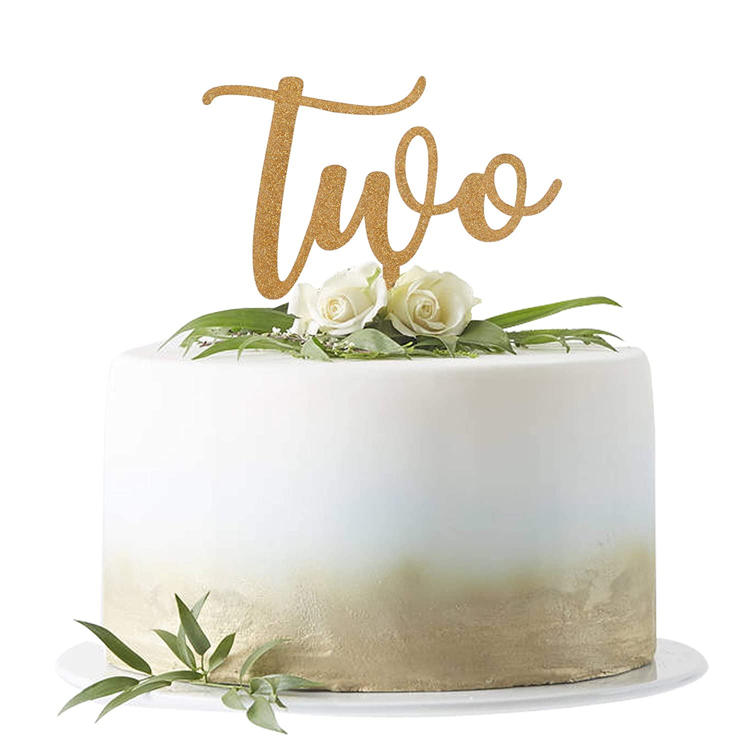 Princess Two Cake Topper, Prince Two Cake Topper, 2 Cake Topper, 2nd B –  Topper Confetti
