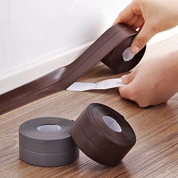 Adhesive Waterproof Sealant Strip Sink Sealing Tape Bathroom Kitchen Toilet  3.2M