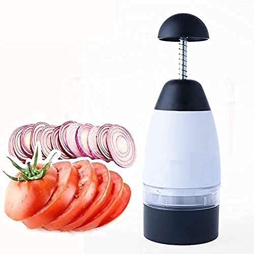  Original Slap Chop Slicer Chopper with Stainless Steel Blades &  Butterfly Opening for Easy Cleaning - Vegetable Chopper Gadget - Mini  Chopper for Salads - Kitchen Accessory: Home & Kitchen