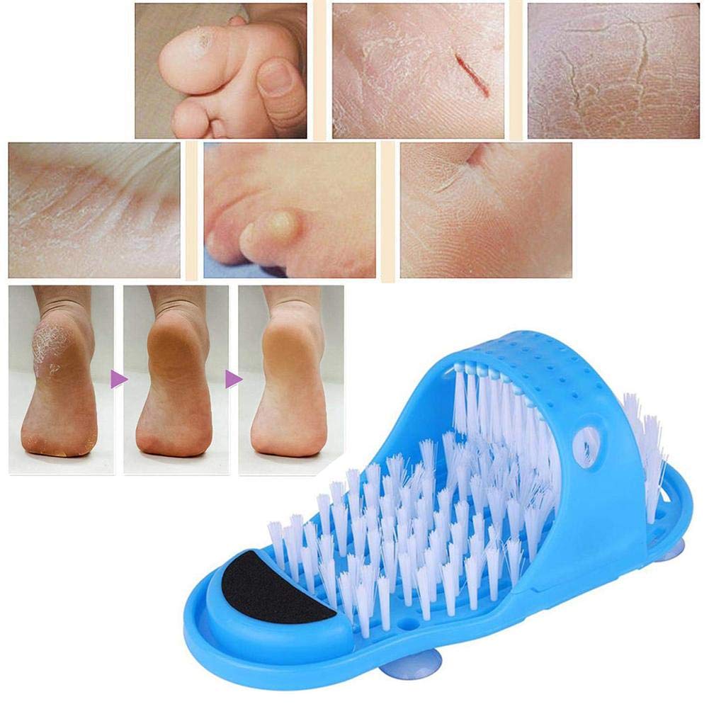 Sakar Waterproof Easy Foot Cleaner Shower Slipper for All Age groups foot  cleaning brush foot cleaner slipper Easy Feet Foot Cleaner/Easy Bath Brush/Shower  Foot Cleaner (Pack Of 1). : Amazon.in: Health &