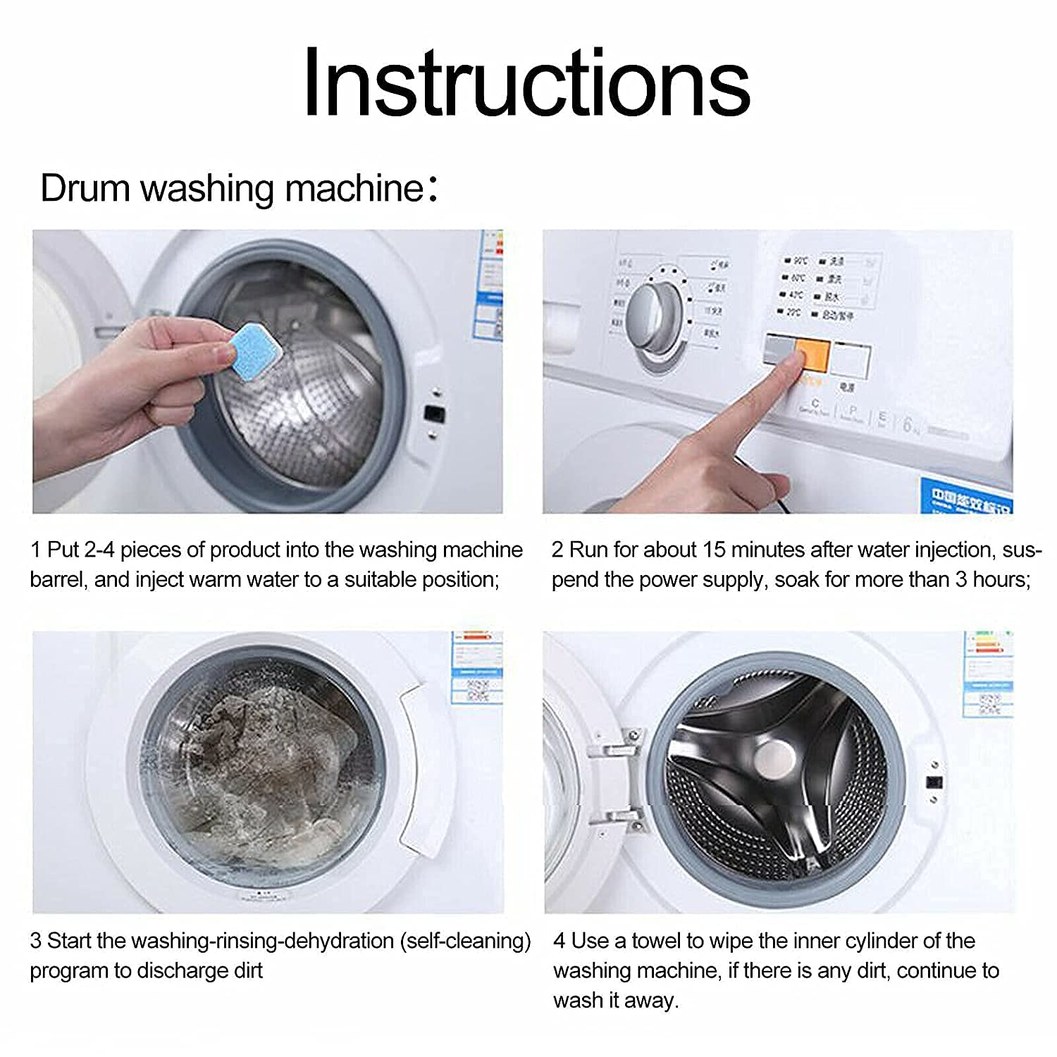 1pcs Washing Machine Cleaning Brush For Inner Cylinder Of Drum