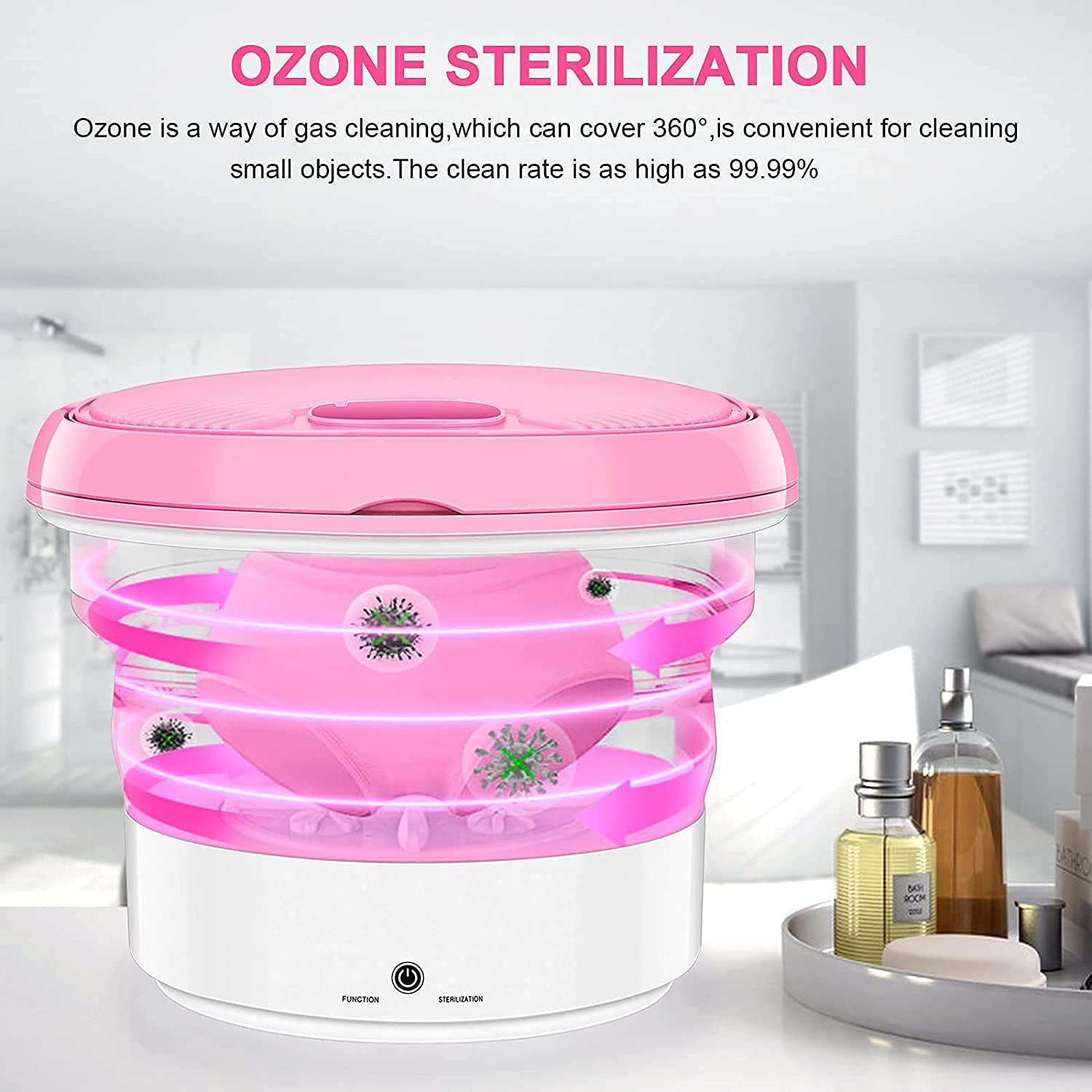Generic New Mini Laundry Bucket Portable Ozone Sterilization