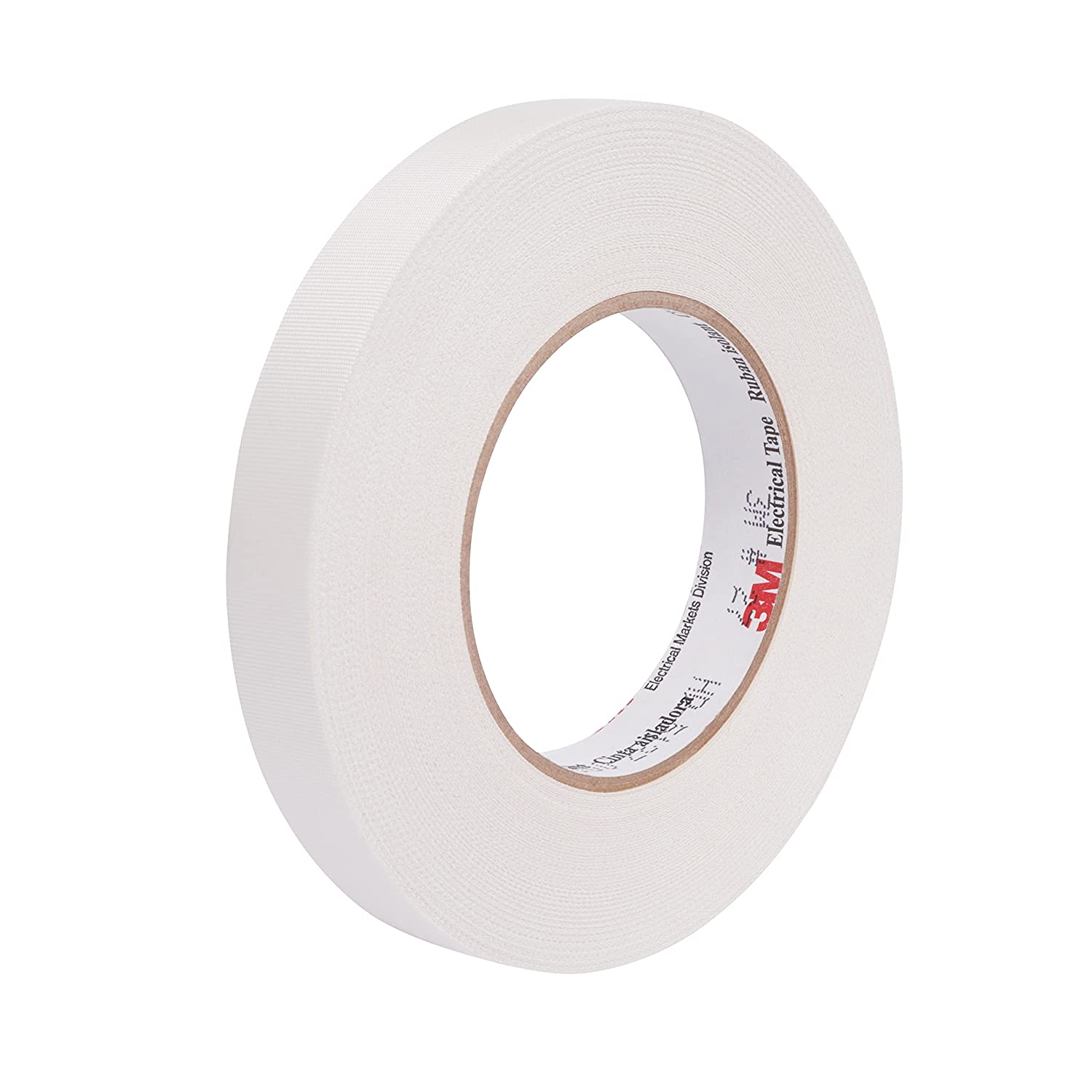 3M Glass Cloth Electrical Tape 27, White, Rubber Thermosetting