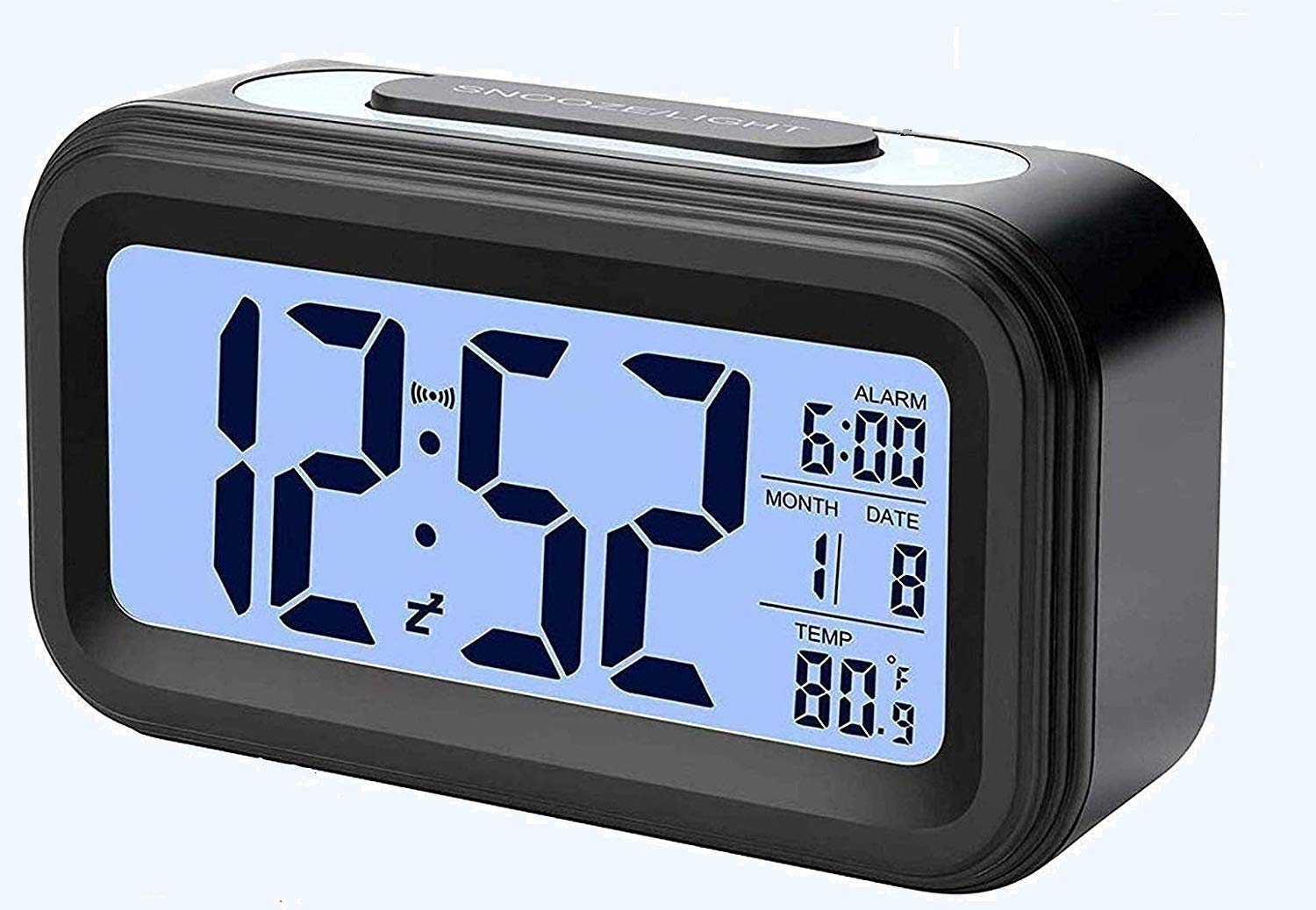 ULTRINA Plastic Digital Smart Alarm Clock with Automatic Sensor ...