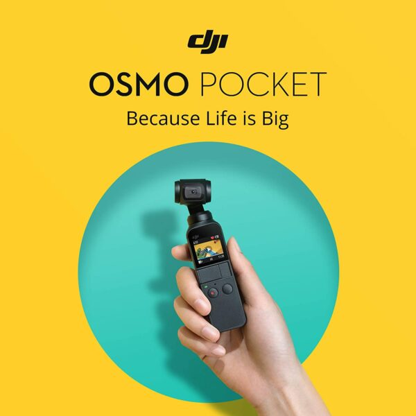 DJI Osmo Pocket Handheld 3-Axis 4k Gimbal Stabilizer India