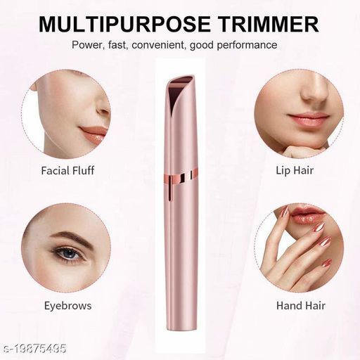 Portable Eyebrow, Face, Lips, Nose Hair Removal Painless Electric Trimmer  with Light, Hair Removal Machine For Women (With USB) – DukanIndia