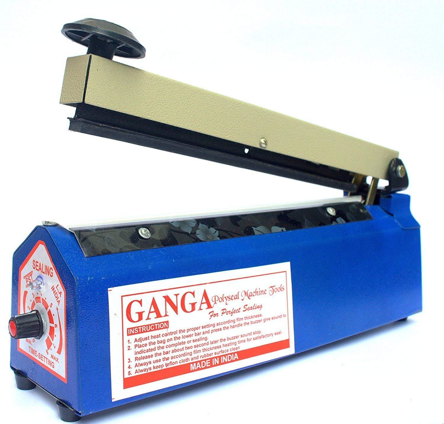 Ganga Packing Machine 8 Inches Poly Bag Heat Sealing Machine Table