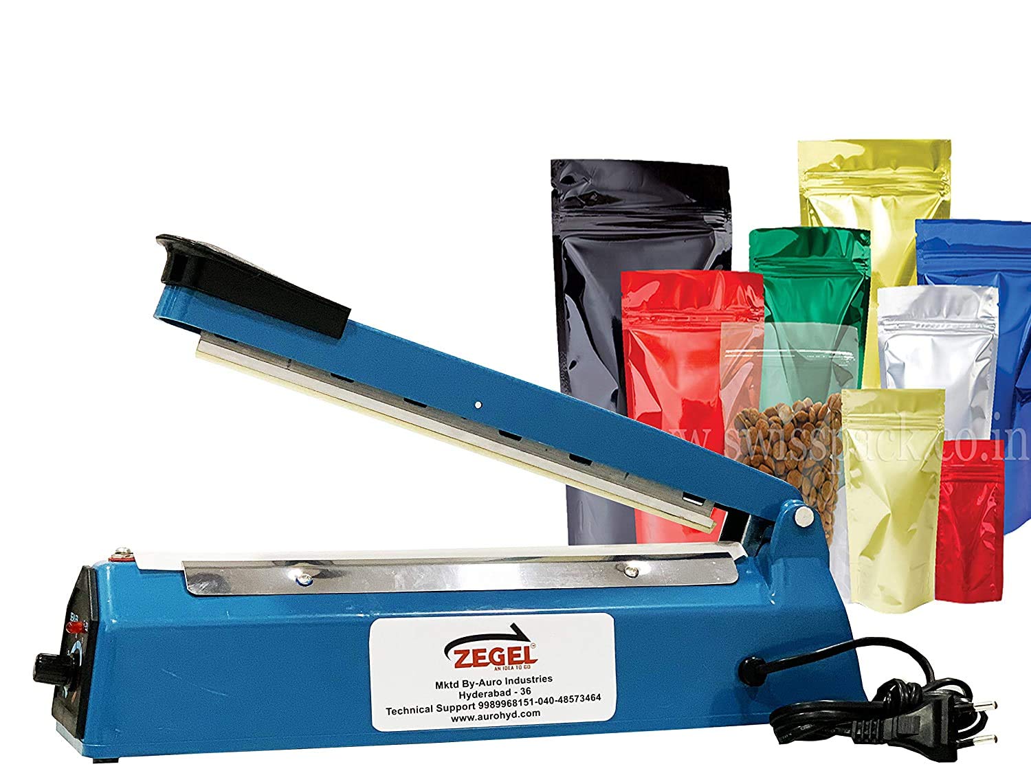 Powder Semi Automatic Bag Packing and Stitching Machine, For Industrial  Manufacturer & Seller in Ahmedabad - SIGMA AUTOMATION