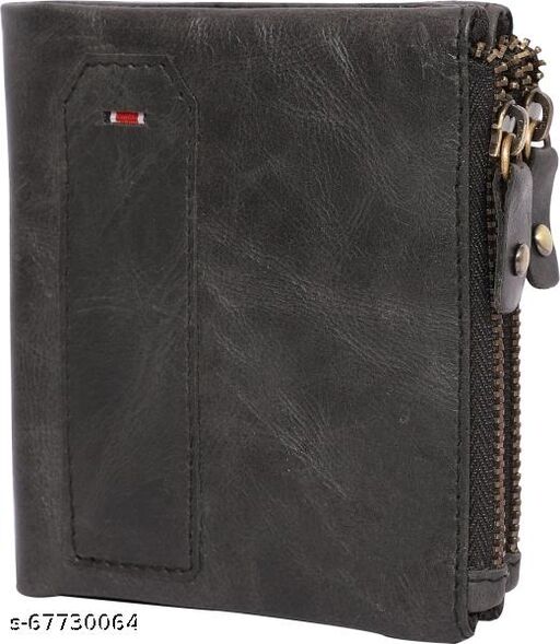 Fashion Large Capacity Men Wallet Portable Travel Double Zipper PU Leather  Purse | Fruugo KR