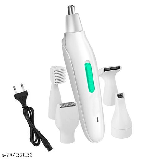 Rechargeable 5 in 1 Shaver Painless Hair Removal Epilator Beard Eyebrow  Nose Trimmer Electric Runtime: 60 min Grooming Kit for Men & Women  (Multicolor) – DukanIndia
