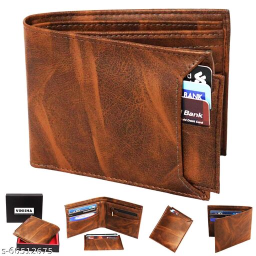 Gents Real Leather Bifold Large Wallet Purse | A1 Fashion Goods