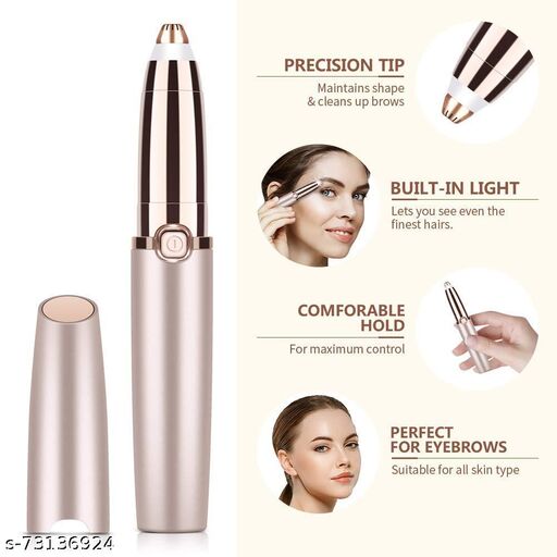 fcityin  Flawless Eyebrows And Facial Hair Remover Trimmer For Women Combo