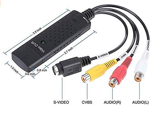 Câble capture S-Video/composite USB - Convertisseurs de signal