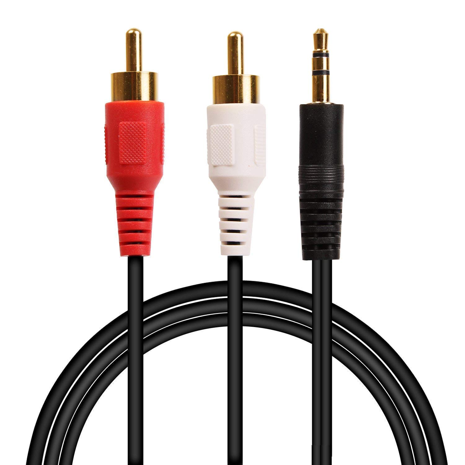 Cable Rca A Jack /plug 3.5 1 Mt